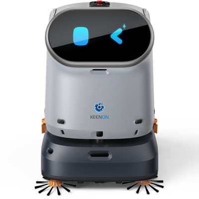 KEENON KLEENBOT C40s gewerblicher Reinigungsroboter mit Arbeitsstation