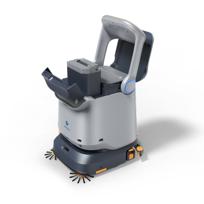 KEENON KLEENBOT C40s commercial cleaning robot with workstation