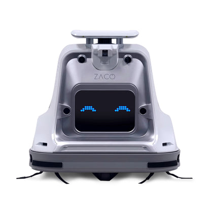 ZACO X1000 robot vacuum cleaner view from the front