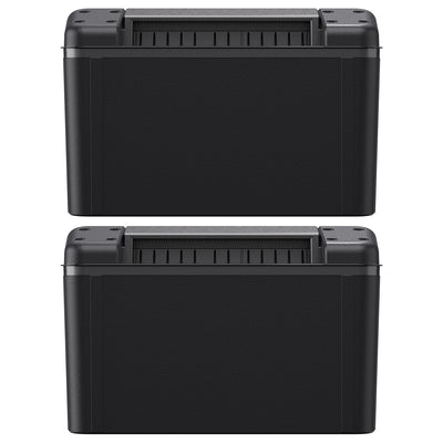 two batteries
